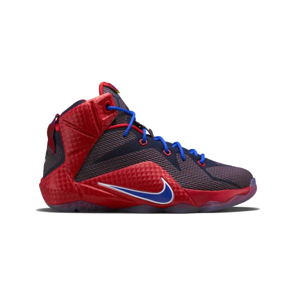 Nike LeBron 12 Superman (GS) University Red/Game Royal-Midnight Navy (685181-601)