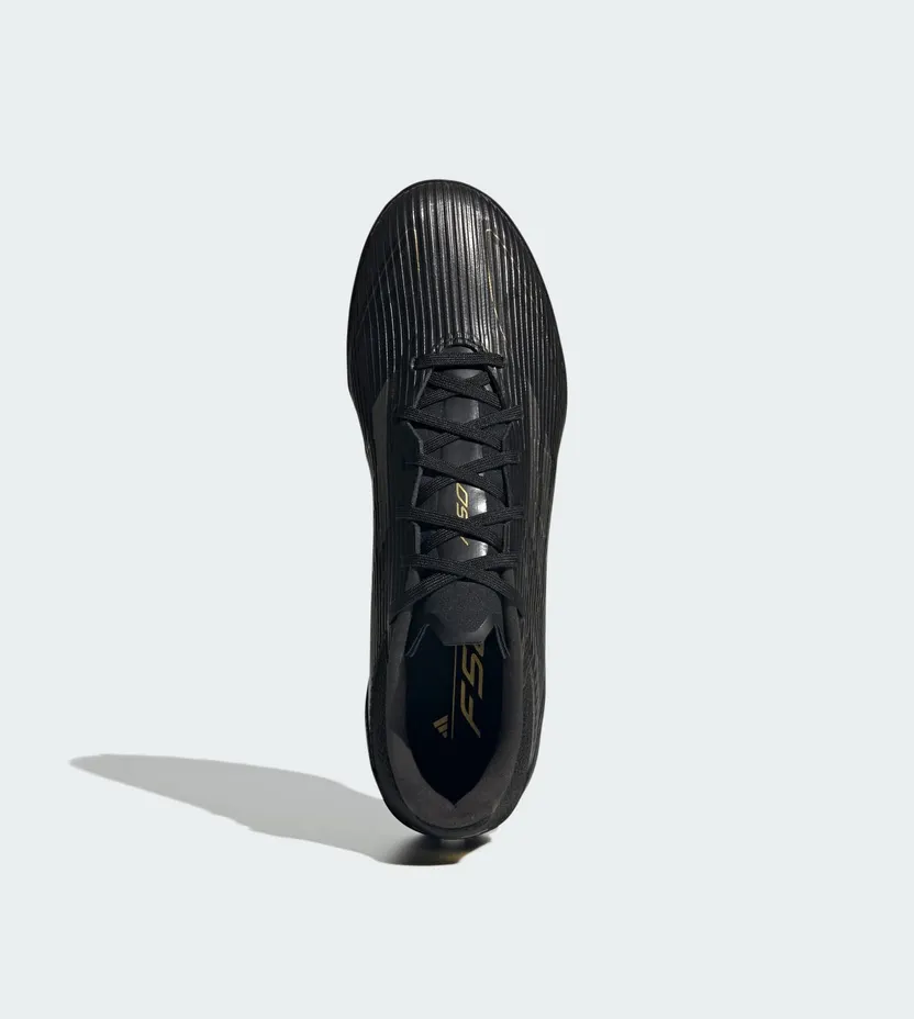 adidas F50 League Turf Core Black Iron Metallic Gold Metallic (IF1337)