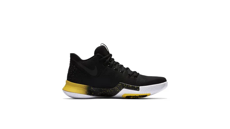 Nike Kyrie 3 Black Yellow Multi-Color/Multi-Color (852395-901)