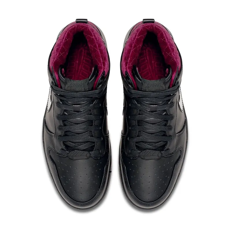 Nike Dunk CMFT Coffin Black/Black-Team Red (716714-003)