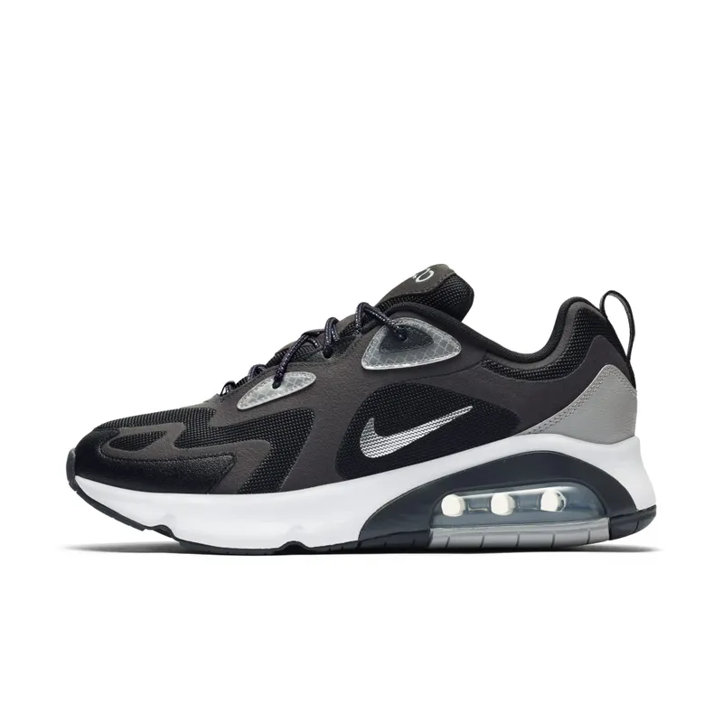 Nike  Air Max 200 Winter Anthracite Black Anthracite/Black-White-Metallic Silver (BV5485-008)