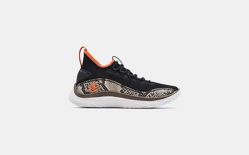 Under Armour Basketball Shoes Curry Flow 8 Black (3024429-005)