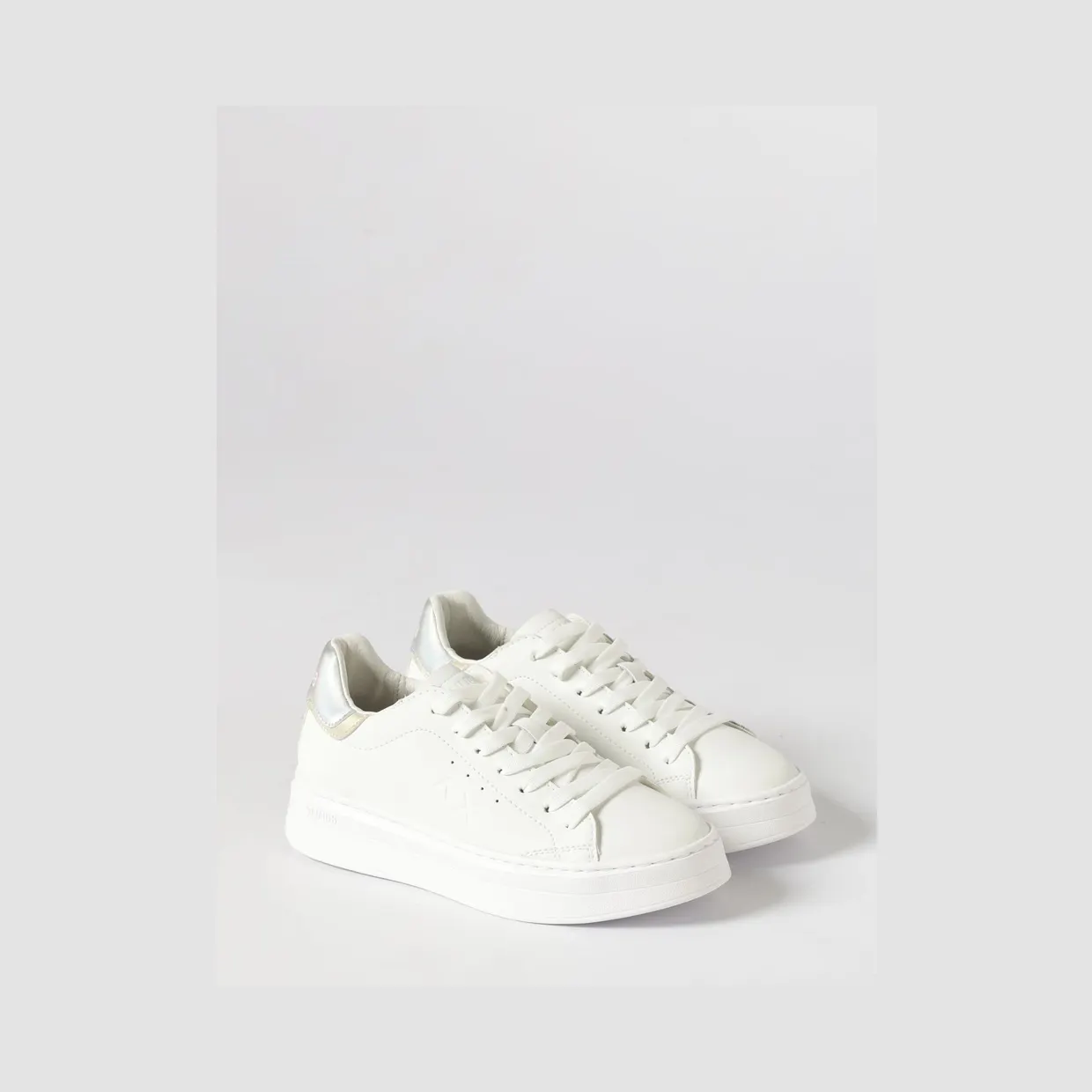 Sun68 Leather Sneakers White (Z364380144)