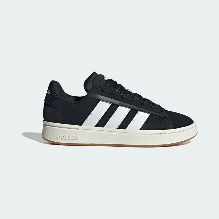 Adidas Grand Court Alpha 00s “Core Black Cloud White Gum” (JR0543)