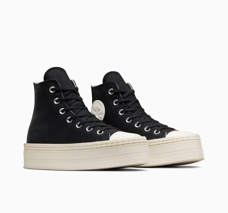 Converse Chuck Taylor All Star Modern Lift Platform Canvas Black/black/egret
