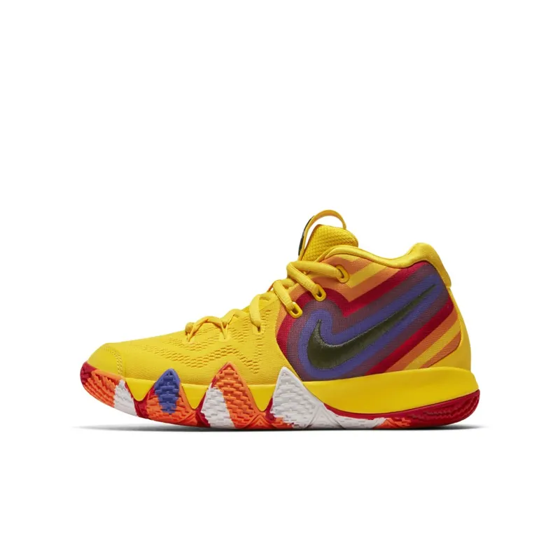 Nike  Kyrie 4 70s Decades Pack (GS) Amarillo/Black-Sail (AA2897-700)