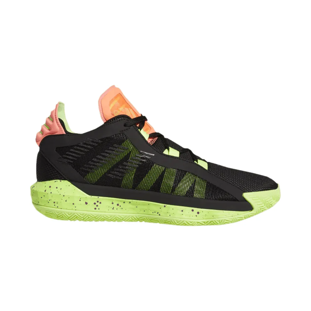 adidas Dame 6 Black Signal Green Coral (EH2070)
