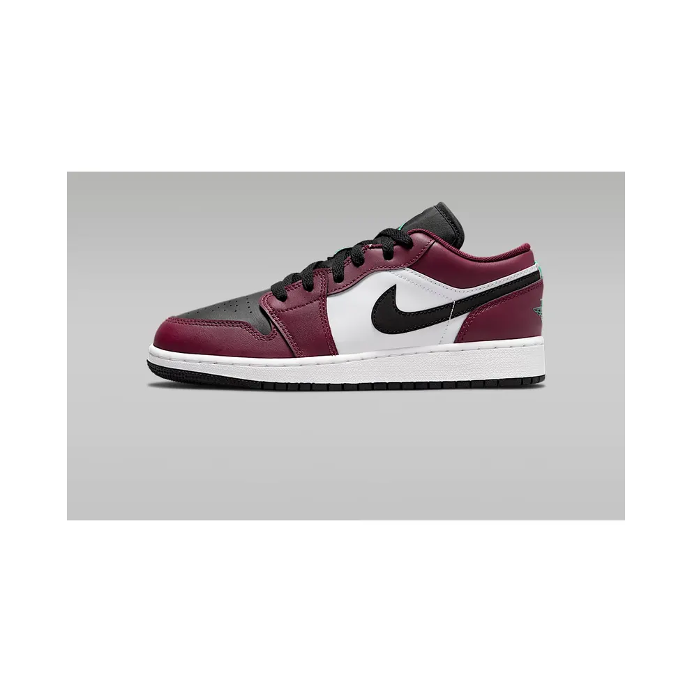 Air Jordan 1 Low SE Dark Beetroot Roma Green (GS) (DM0589-635)
