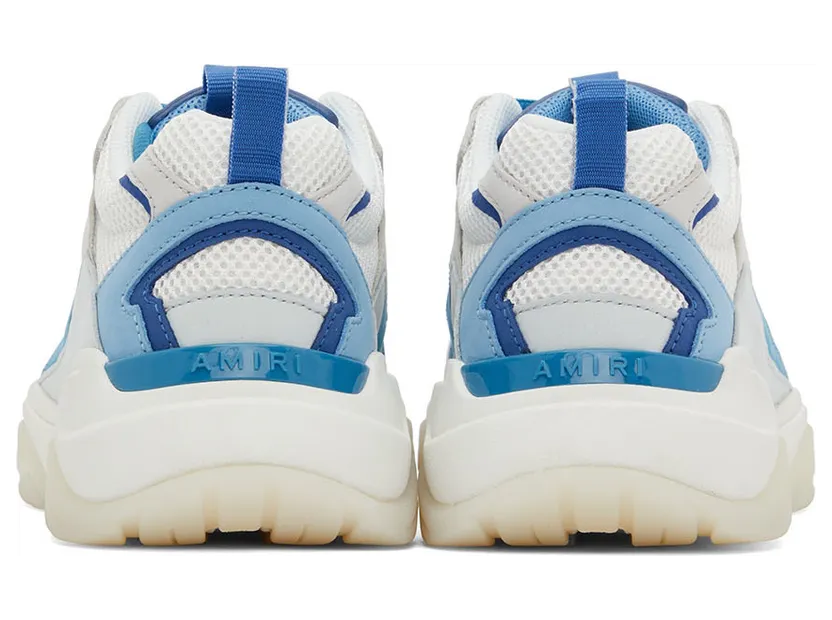 AMIRI White & Blue Bone Runner Low-Top Sneakers (PF22MFS001-878) (2)