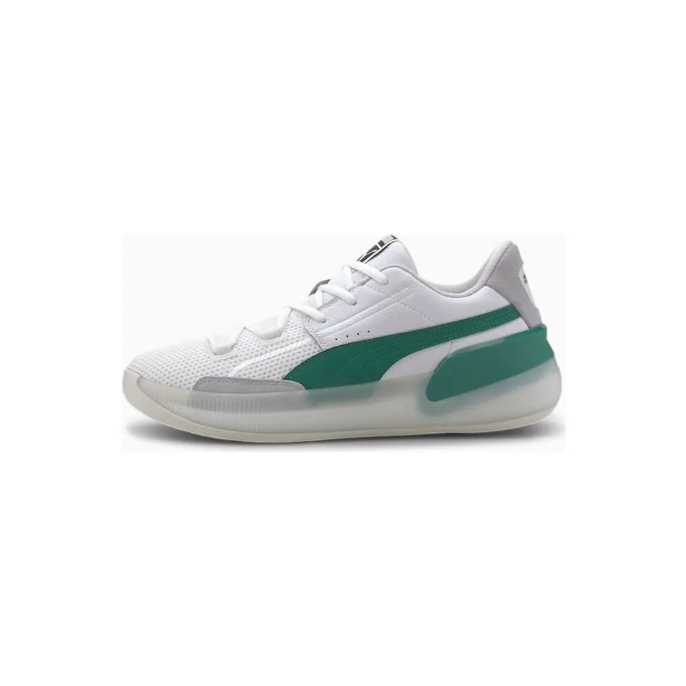 Puma Clyde Hardwood White Green Puma White/Power Green (193663-02)