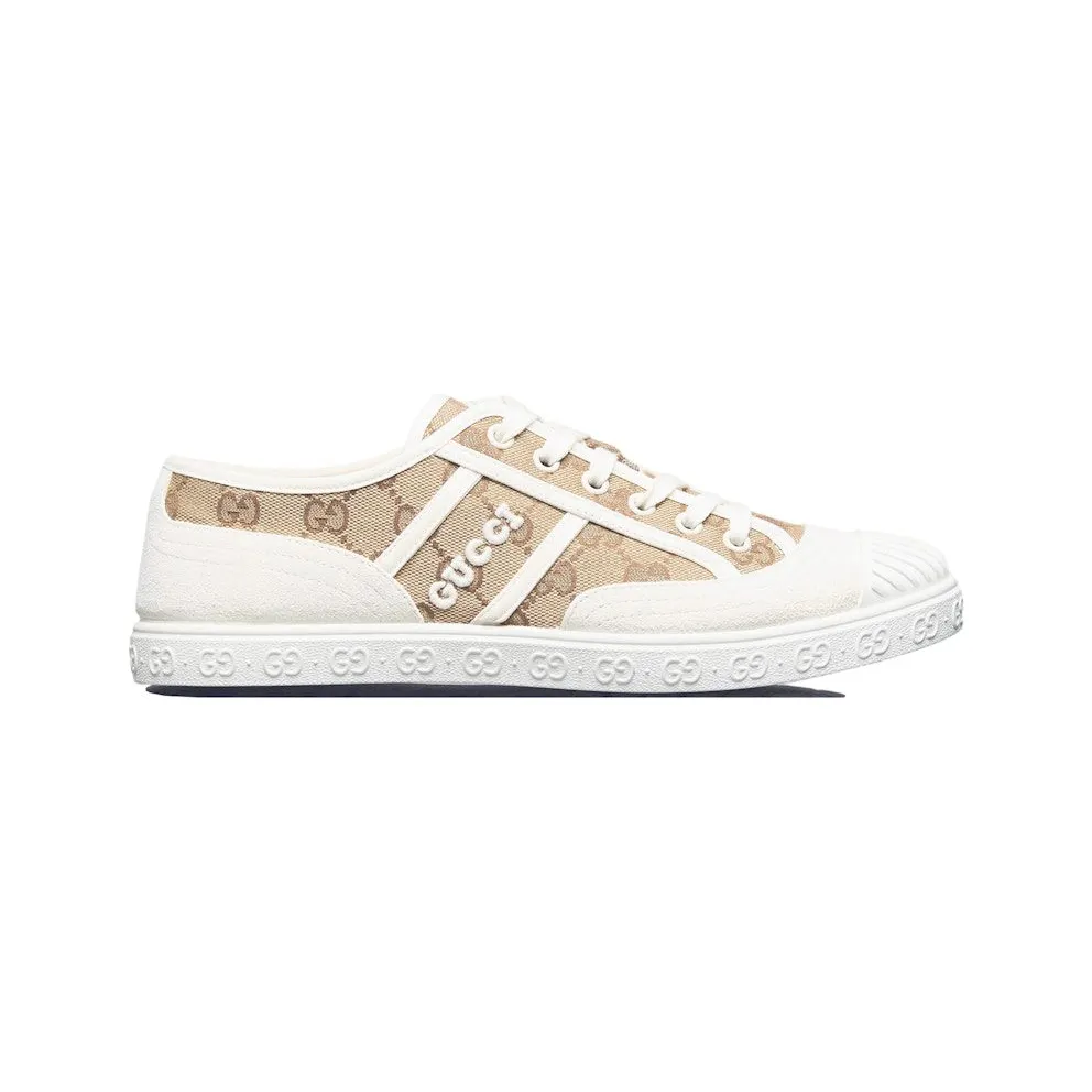 Gucci GG Canvas Trainer White Beige Monogram (759071 FAC19 9756)