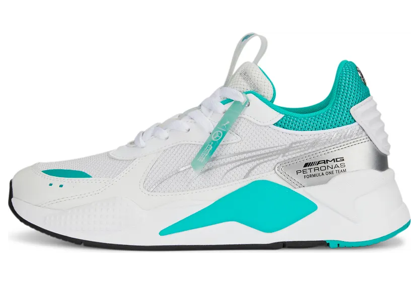 Puma Mercedes-AMG Petronas Motorsport RS-X motorsportschoenen Wit/Groen (307555-01)