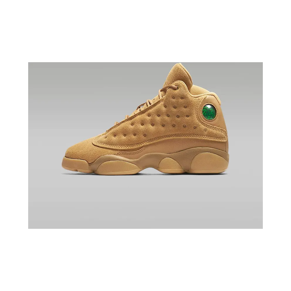 Jordan 13 Retro Wheat (GS) Elemental Gold/Baroque Brown-Gum Yellow (414574-705)