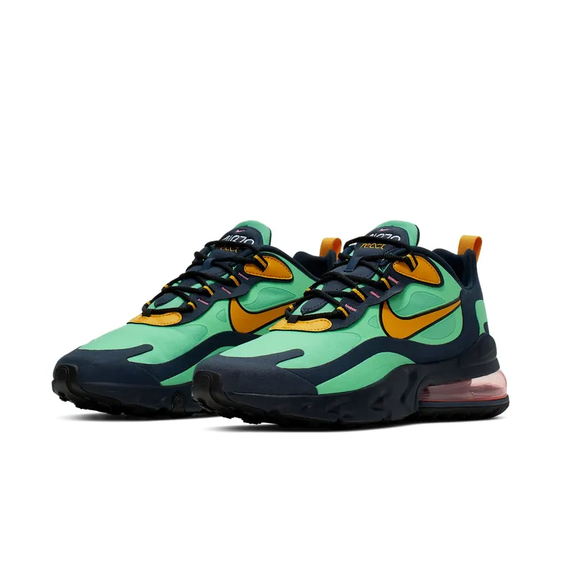 Nike Air Max 270 React Electro Green Yellow Ochre Obsidian Electro Green/Yellow Ochre-Obsidian (AO4971-300)
