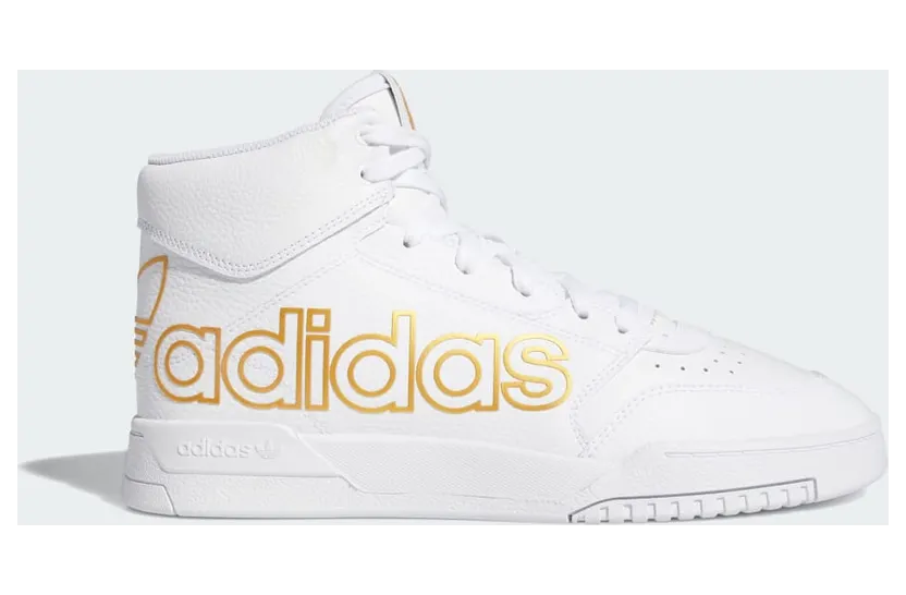 adidas Drop Step XL Shoes Cloud White / Cloud White / Gold Metallic (FV4874)