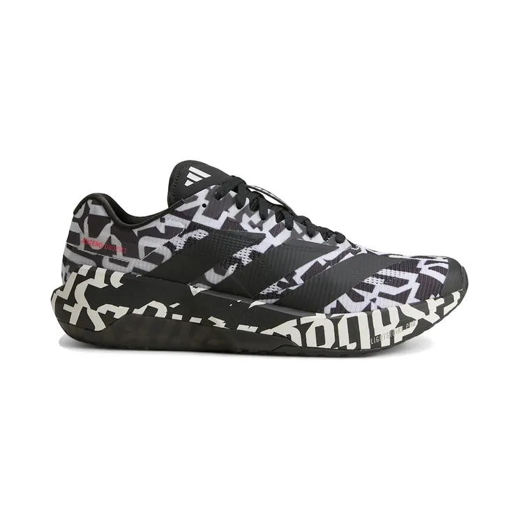adidas Adizero Dropset Pro White Black Lucid Red (KJ2927)