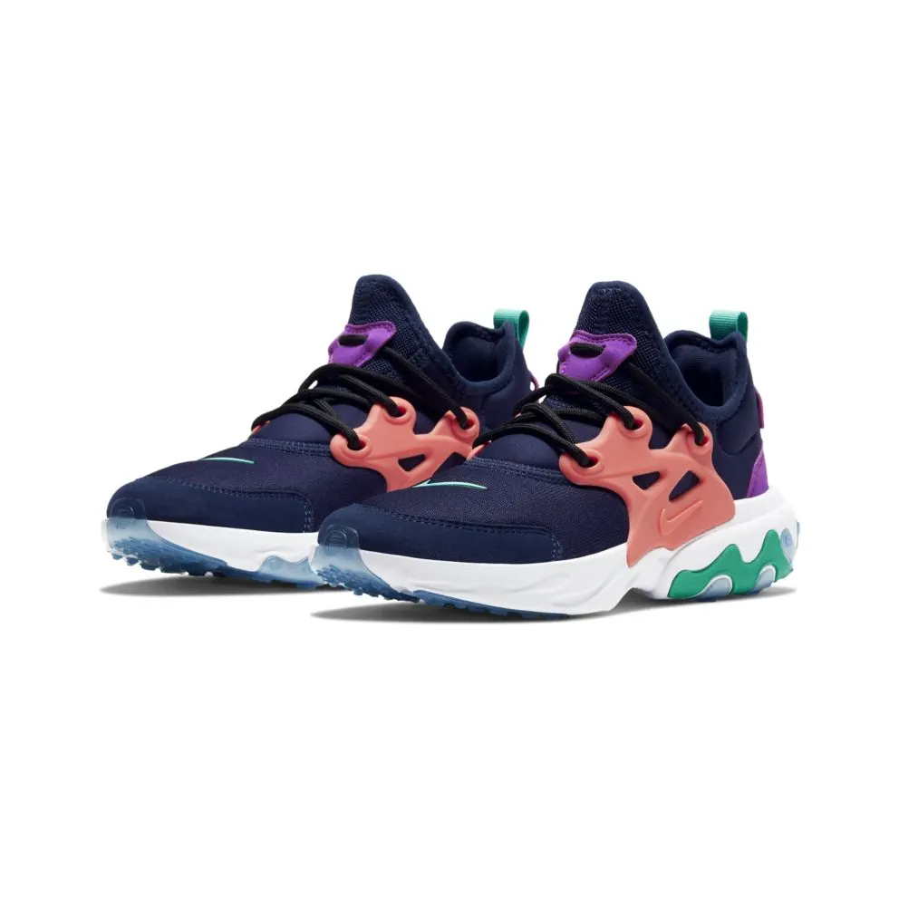 Nike React Presto Midnight Navy Magic Ember (GS)