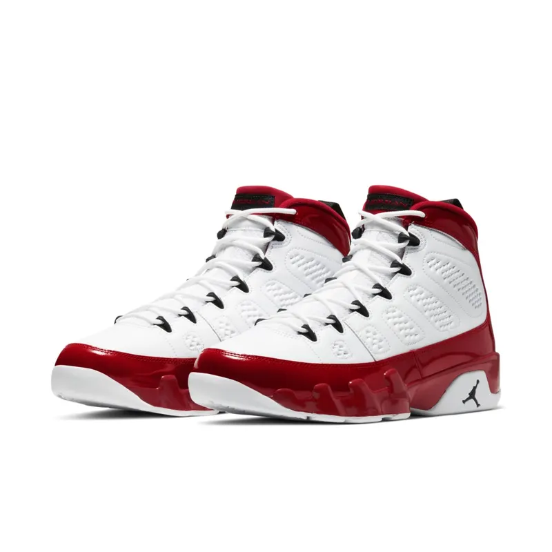Jordan  9 Retro White Gym Red White/Black-Gym Red (302370-160)
