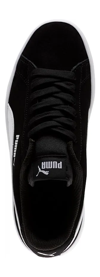 Puma Smash v2 Suede Jr Wit/Zwart (365176-01)