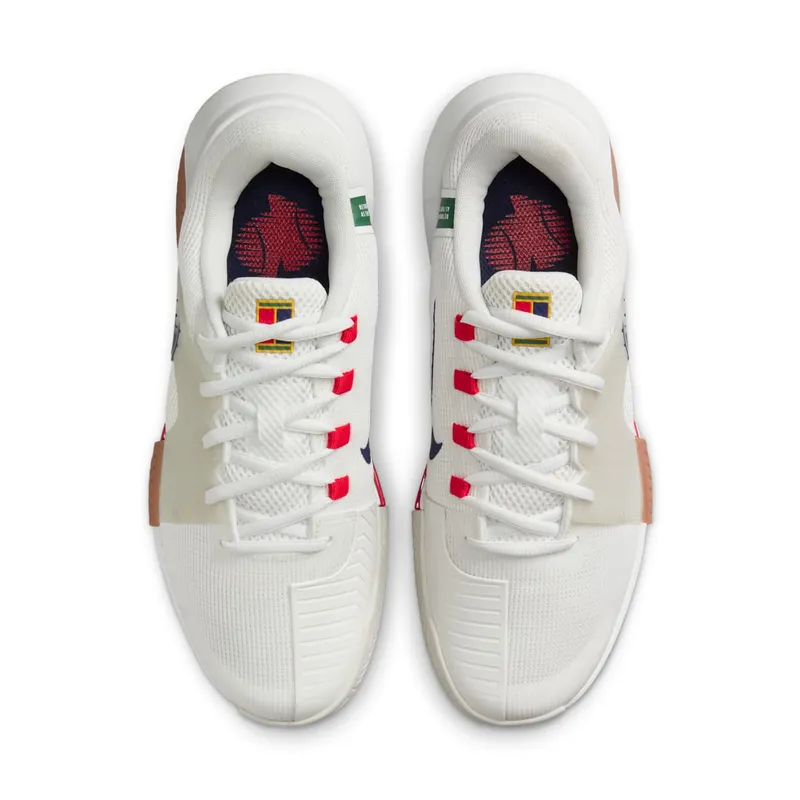 Nike Zoom GP Challenge 1 HC Summit White Light Bone University Red Binary Blue (FB3148-103)