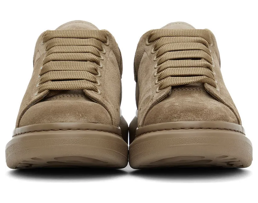 Alexander McQueen Brown Oversized Sneakers (688520WIA531808) (2)