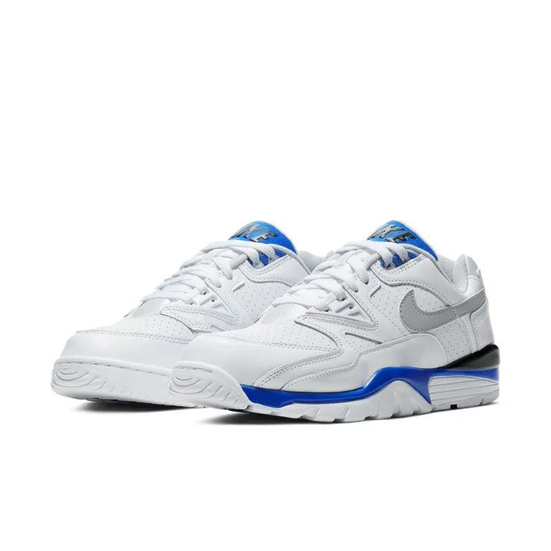 Nike Air Cross Trainer 3 Low White White/Racer Blue-Black-Light Smoke Grey (CJ8172-100)