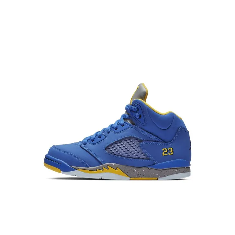 Jordan 5 Retro Laney Varsity Royal (PS) Varsity Royal/Varsity Maize-Light Charcoal (CI3288-400)