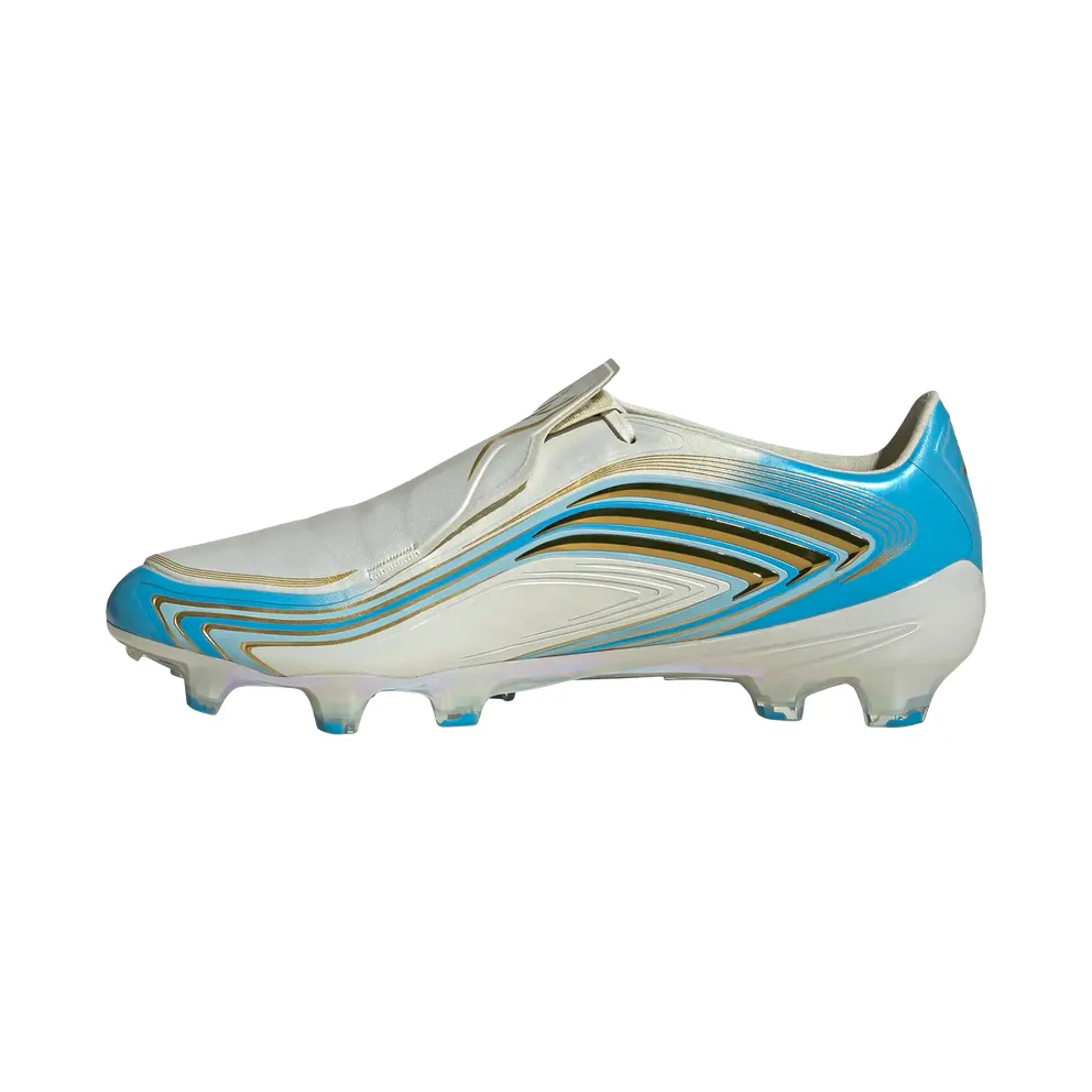 Adidas F50 Elite Messi FG “Ivory Blue Burst” (IH1892)