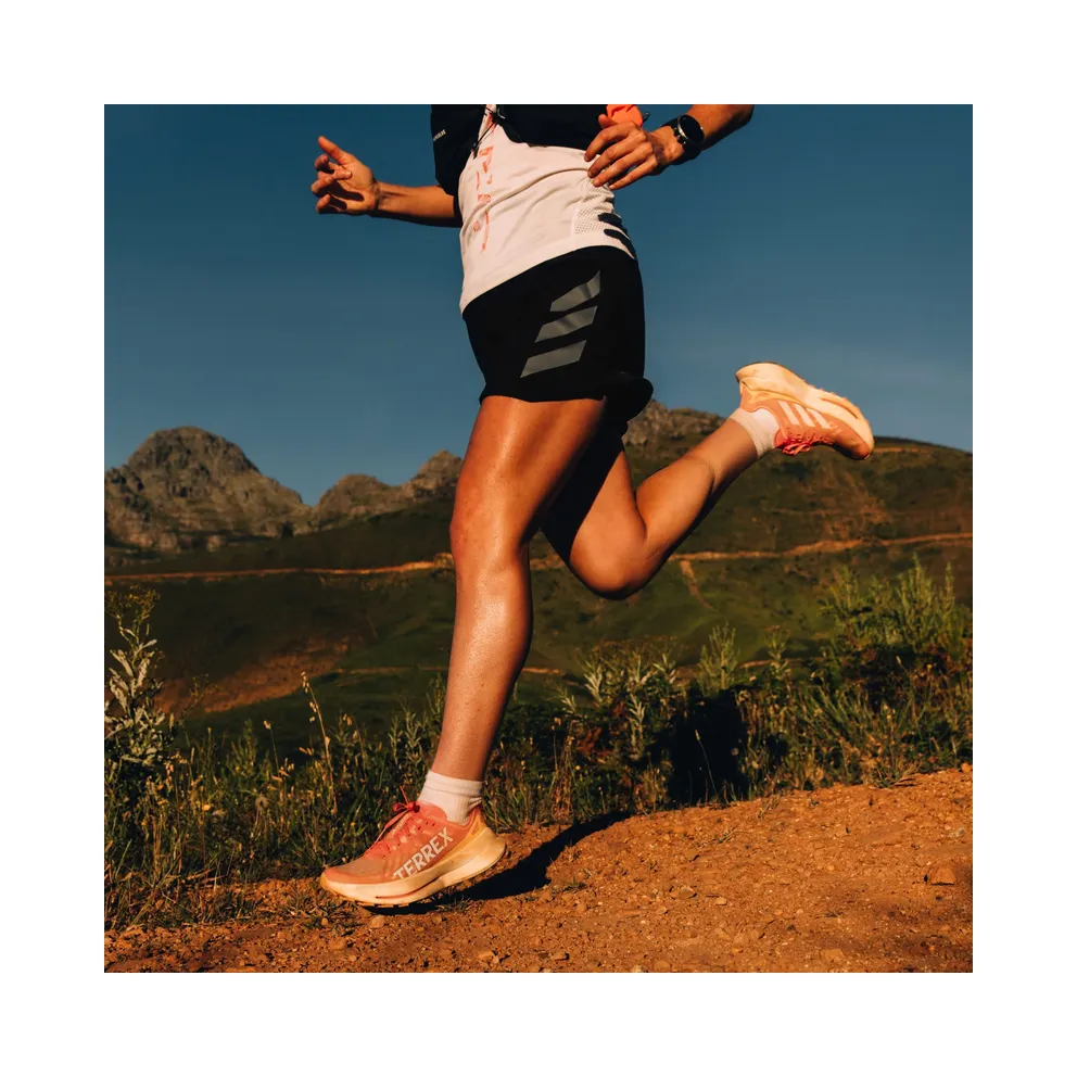 Adidas Terrex Agravic Speed Ultra Trail Running Amber Tint / Crystal White / Semi Spark (IF6597)