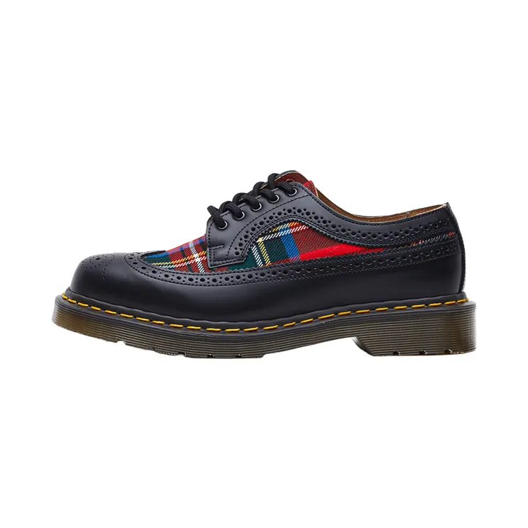 Dr Martens Tartan Lace Up Shoes “Comme des Garçons Comme des Garçons Black” (FCGK11SS18)