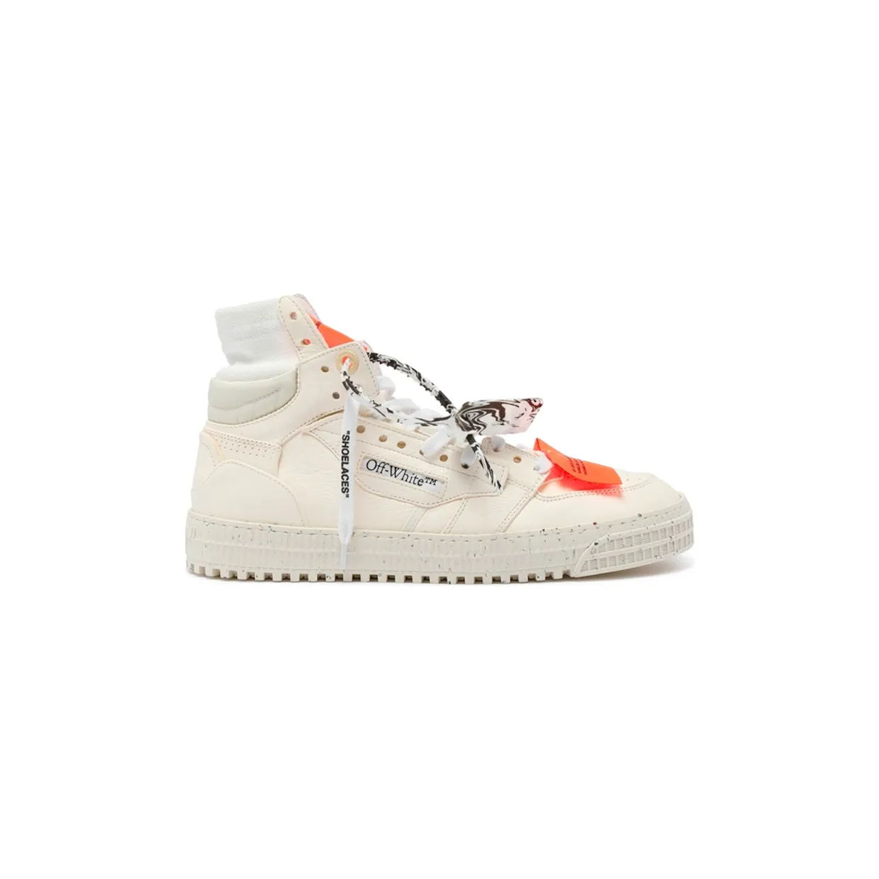 OFF-WHITE Off-Court 3.0 High White Orange Grey (FW21) (OMIA065F21LEA0010309)