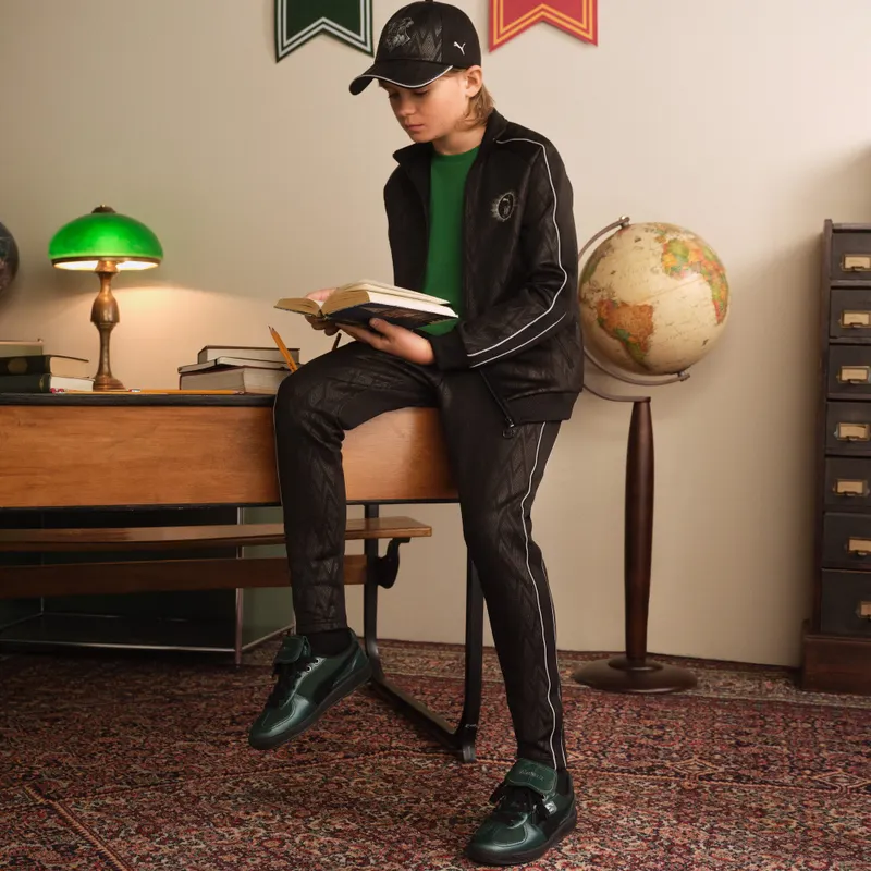 Puma x HARRY POTTER Palermo “Dark Myrtle / Puma Black” (401640_01)