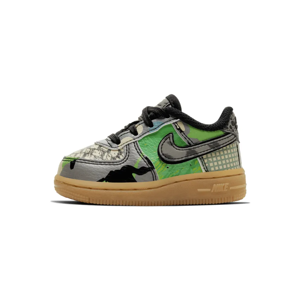 Nike Air Force 1 Low City Of Dreams Green (TD) Black/Black-Green Spark-Gum Light Brown-Black (CV2417-002)