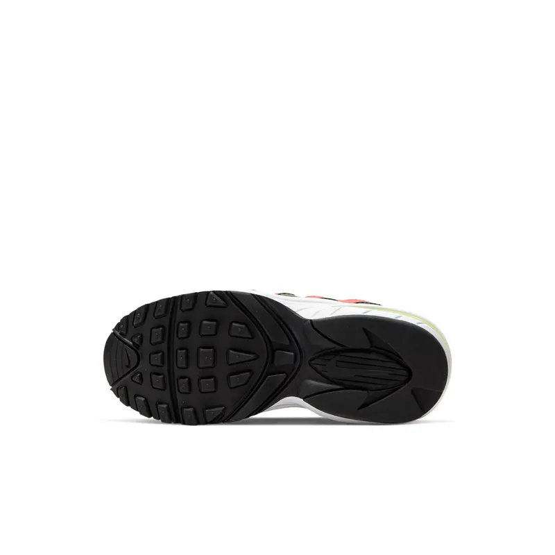 Nike Air Max 95 White Bright Crimson (PS) White/Bright Crimson/Black (905461-105)