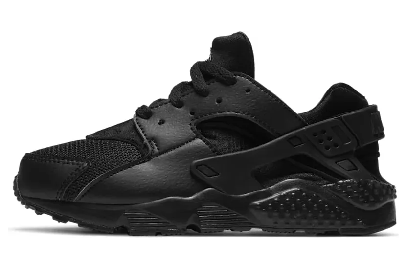 Nike Air Huarache Run Triple Black (PS)