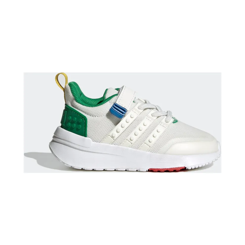 Adidas adidas x LEGO® Racer TR21 Elastic Lace and Top Strap Core White / Core White / Green (HQ1320)