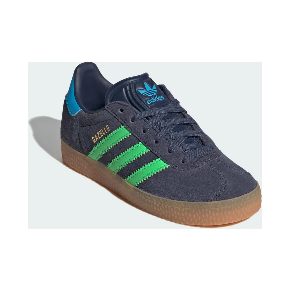 adidas Gazelle Shadow Navy Screaming Green (IH6471)