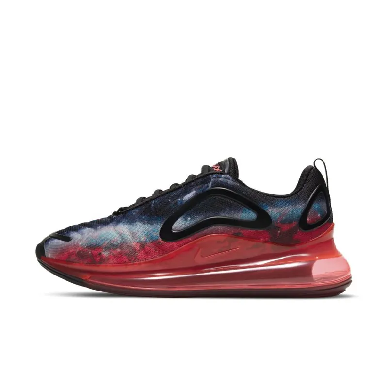 Nike Air Max 720 SE Galaxy Black/Flash Crimson-Silt Red (CW0904-001)