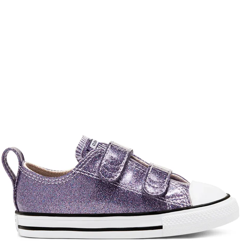 Converse Toddlers’ Coated Glitter Easy-On Chuck Taylor All Star Low Top (768469C)