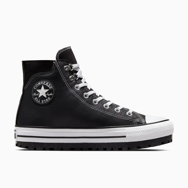 Converse Chuck Taylor All Star City Trek Waterproof Boot Black/white/silver