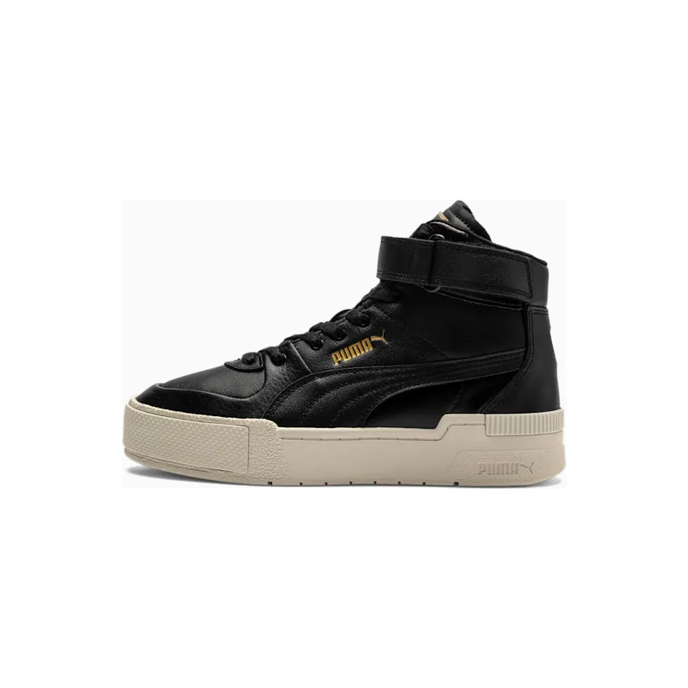 Puma Cali Sport Top Warm Up Black/White/Gold (37343606)