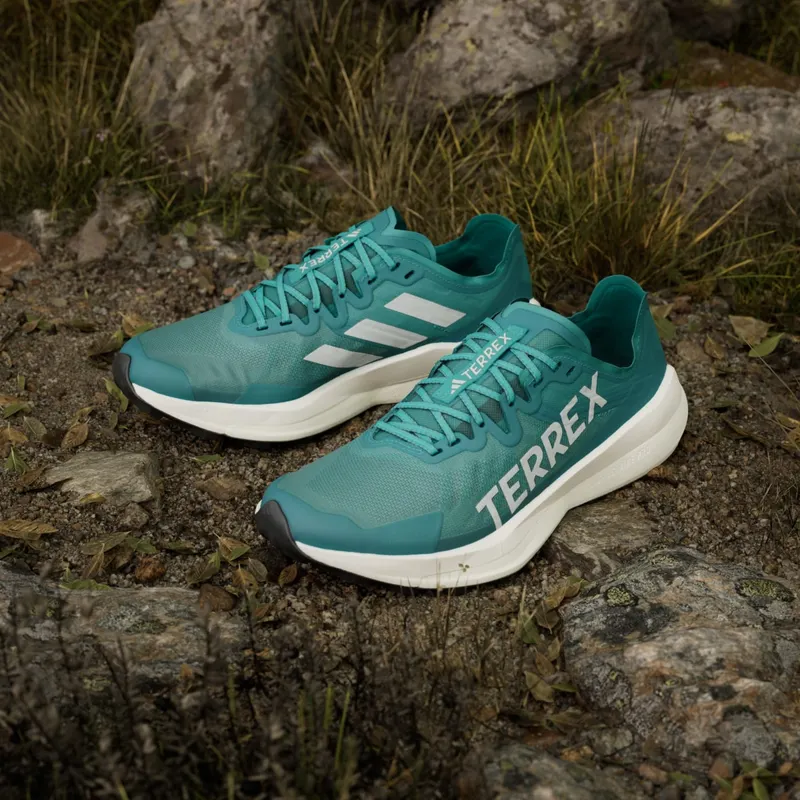 adidas Terrex Agravic Speed Trail Pure Teal Grey One Core Black (JR5239)