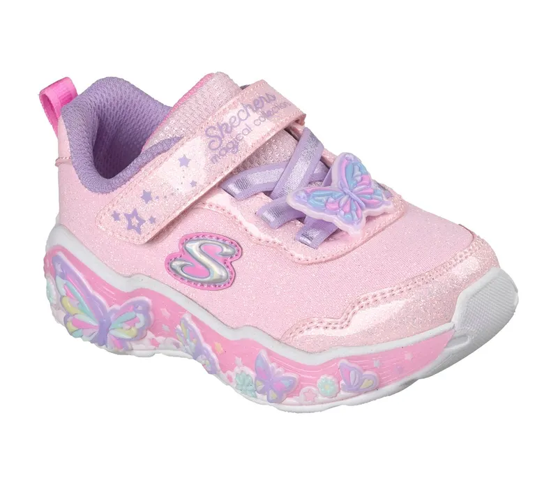Skechers S-Lights: Lil Butterfly Bliss Sneaker Licht Pink