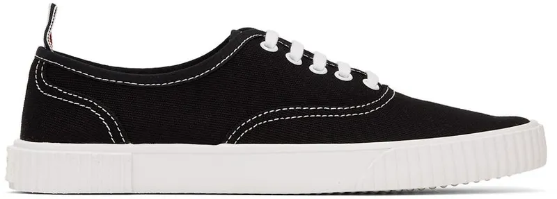Thom Browne Black Canvas Heritage 001 BLACK (MFD201B-01588)