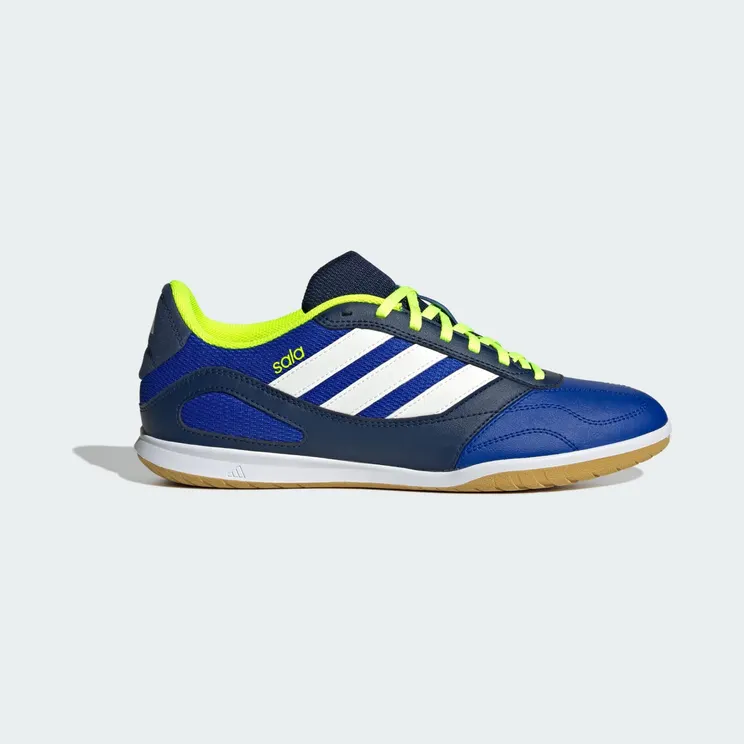 adidas Super Sala Competition 3 Indoor Lucid Blue Cloud White Lucid Lemon (JR5398)