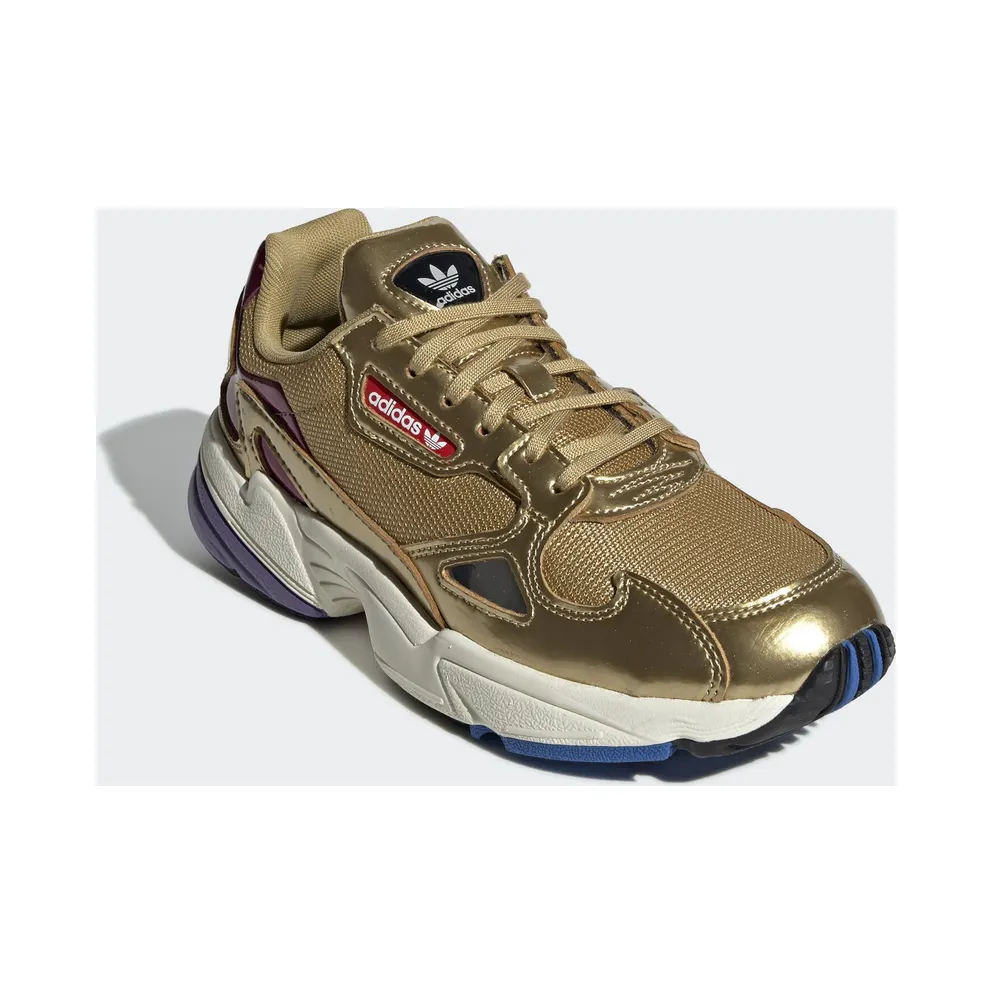 adidas Falcon Gold Metallic (W) Gold Metallic/Gold Metallic/Off White (CG6247)