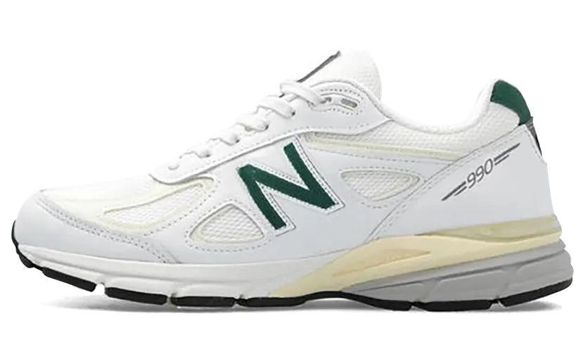 New Balance 990V4 “Made in the USA – White / Green” (U990TC4)