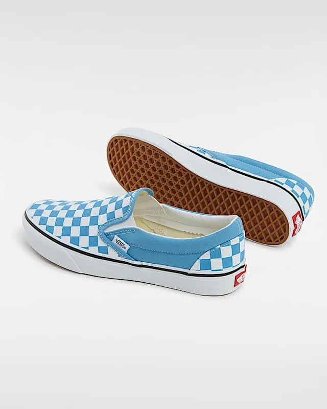 Vans Classic Slip-On Checkerboard Heritage Blue White (VN000D6BE2W)