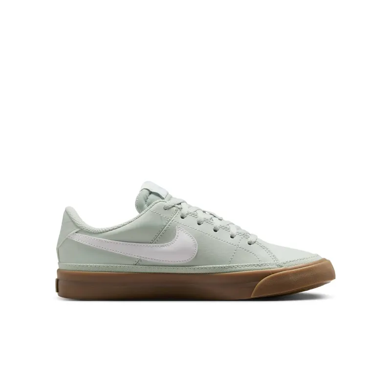 Nike Court Legacy Light Silver Gum Dark Brown White (DA5380-006)