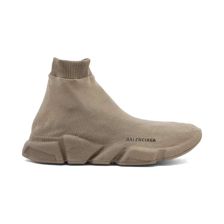 Balenciaga Speed Full Knit Taupe (731062 W2L71 2909)
